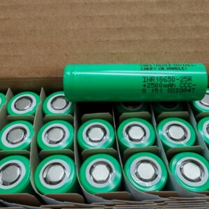 100% Authentic SAM SDI Lithium-ion Battery cell INR18650 25R 3.6V 2500mAh 10C